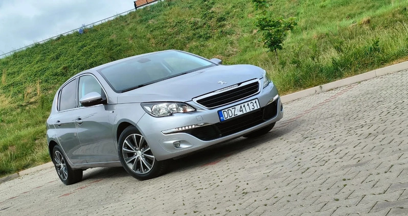 Peugeot 308 cena 28990 przebieg: 163200, rok produkcji 2015 z Kazimierza Wielka małe 326